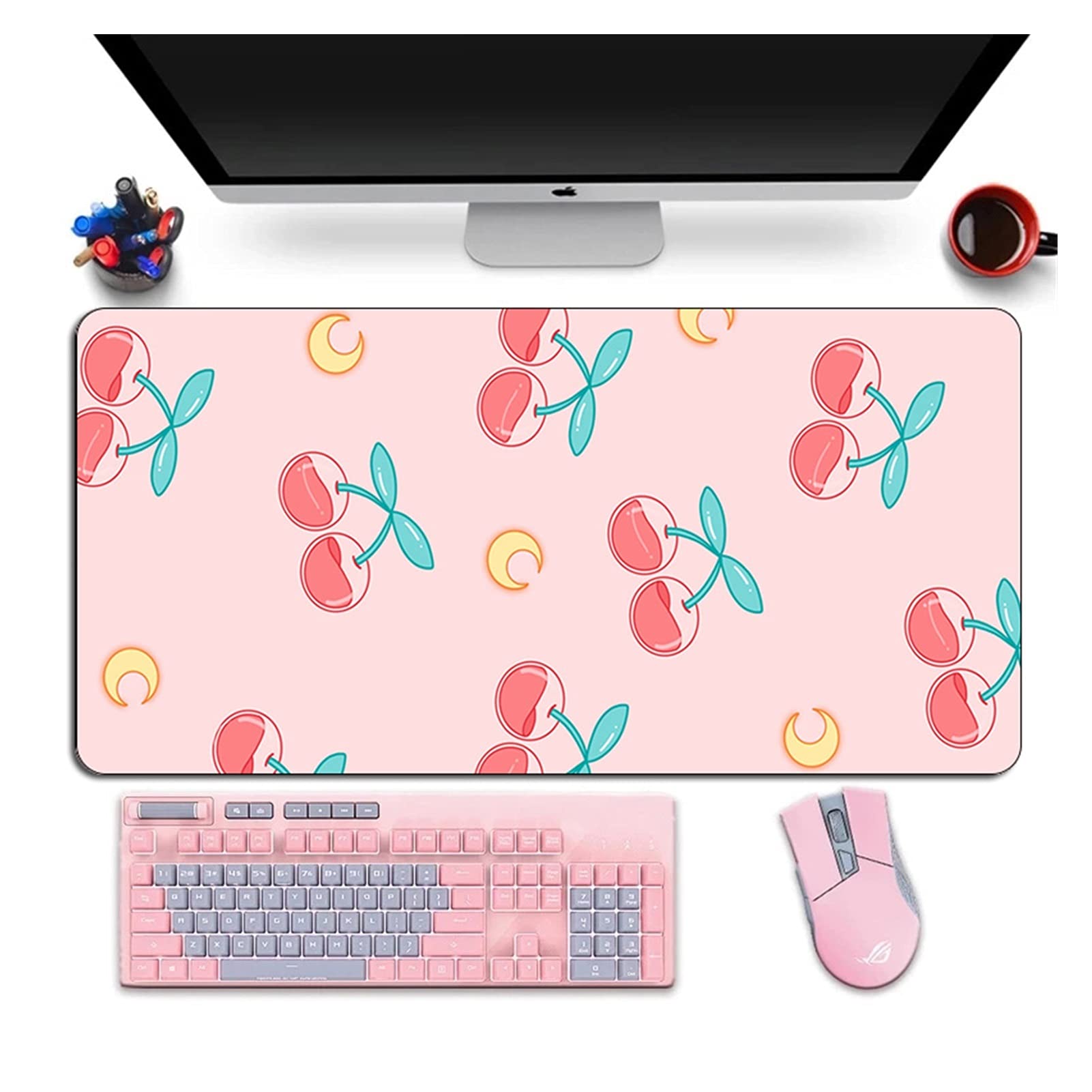 Amazon.co.jp: デスクマット かわいいカワイイXLゲームマウスパッド
