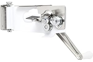 Wall Mount Can Opener with Magnet - Effortless Can Opening with Precision and Style
