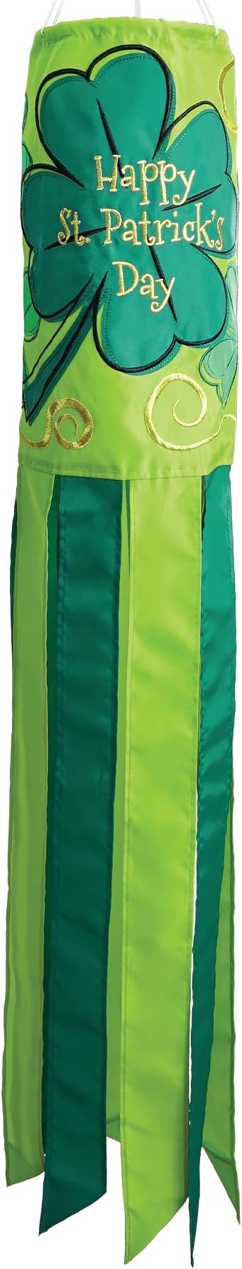 5057 Windsock, Happy St. Patrick's Day,6" W x 40" H