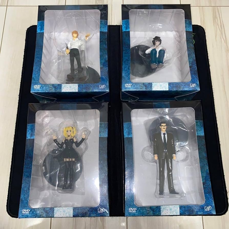 DEATHNOTE☆アニメDVD+特典フィギュアセット Death Note First Press Limited Edition Figure Set of 8