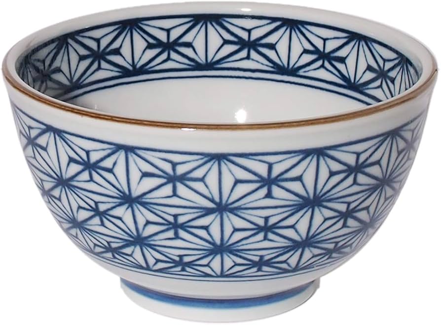 Amazon|みのる陶器 美濃焼 古染小紋 軽量丼(小) φ12.9×7.3cm|丼 Amazon|みのる陶器 美濃焼 古染小紋 軽量丼(小) φ12.9×7.3cm|丼