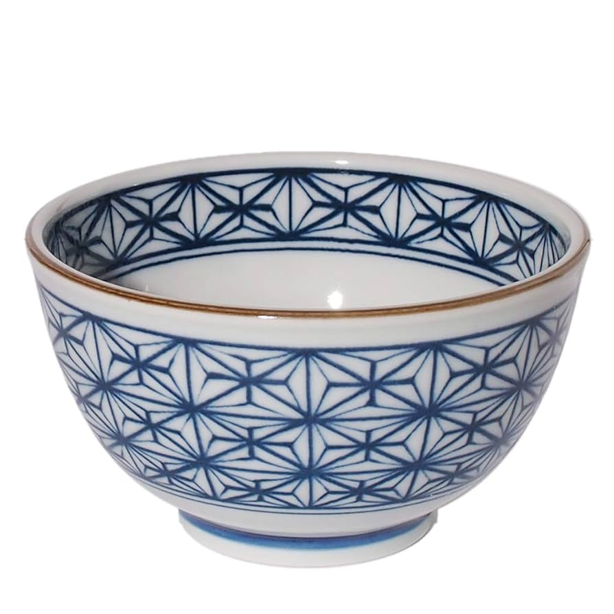 Amazon｜みのる陶器 美濃焼 古染小紋 軽量丼(小) φ12.9×7.3cm