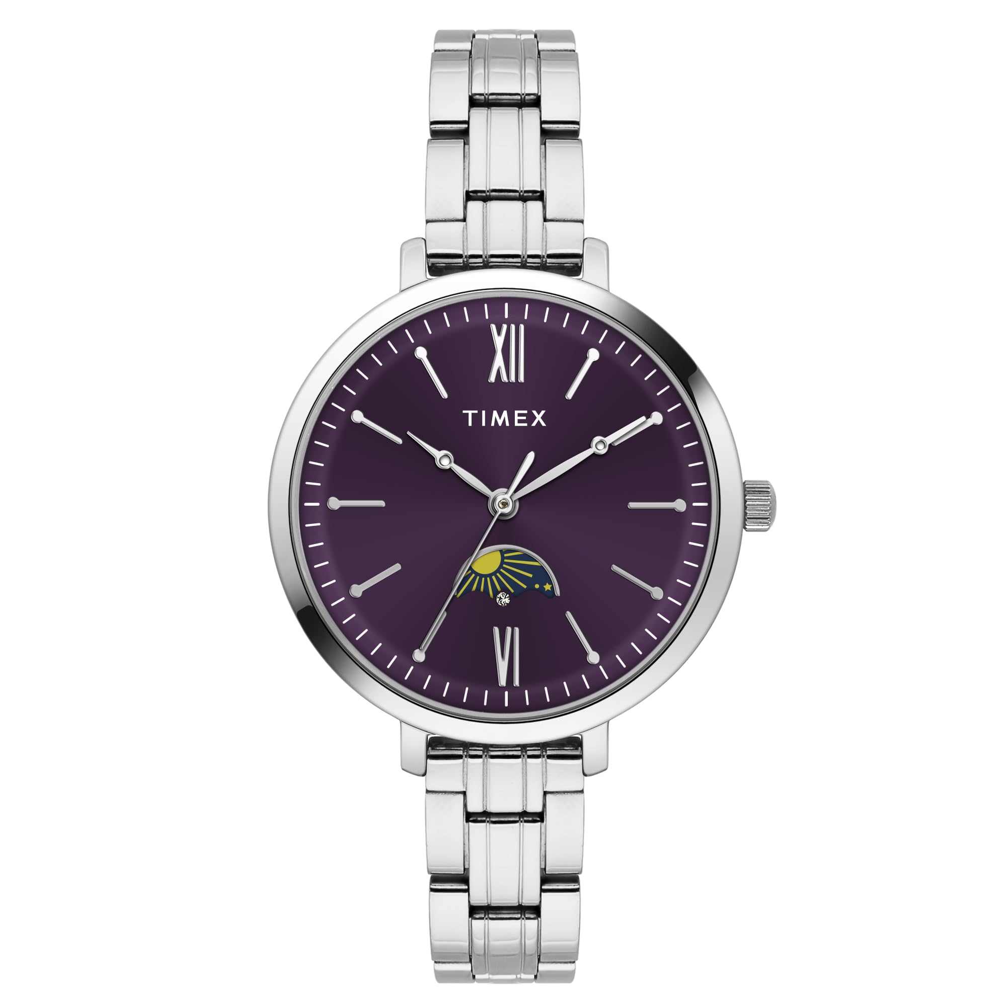 timex Analog Watch for Woman with Round Dial & Water Resistant Women's Wrist Watches-picture-28