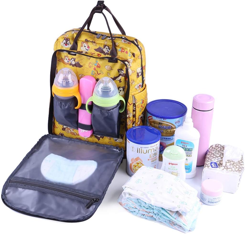 Oren Empower ViViSECRET Best in Quality and Style - Multi-Purpose Diaper Backpack with Unique Pattern and Attractive Colors (L-29cm, B-12cm, H-38cm)