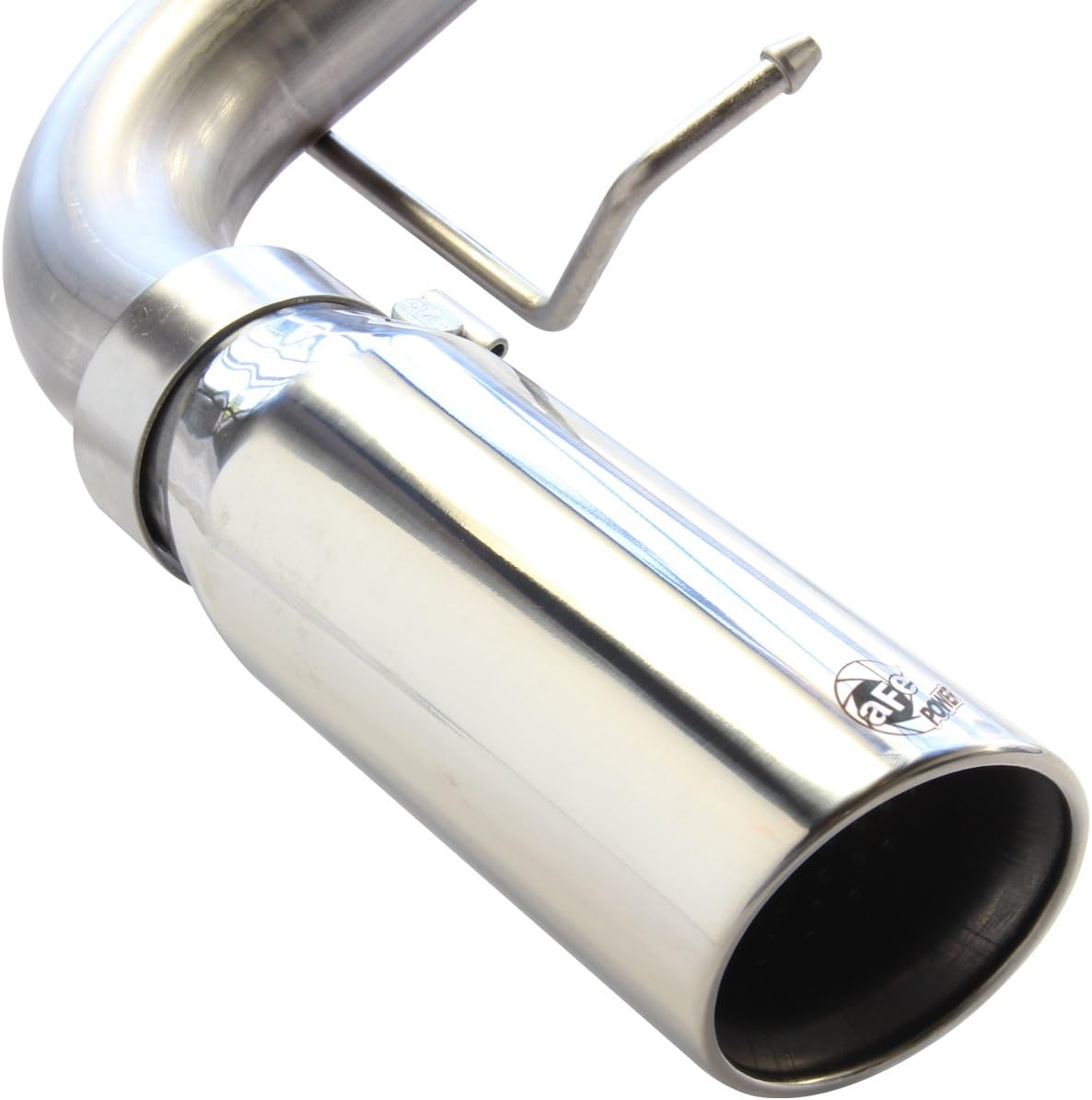 aFe (49-46004) 2.5" 409 Stainless Steel Cat-Back Exhaust System with 304 Stainless Steel Polished Tip for Toyota Tacoma L4 2.4L/2.7L
