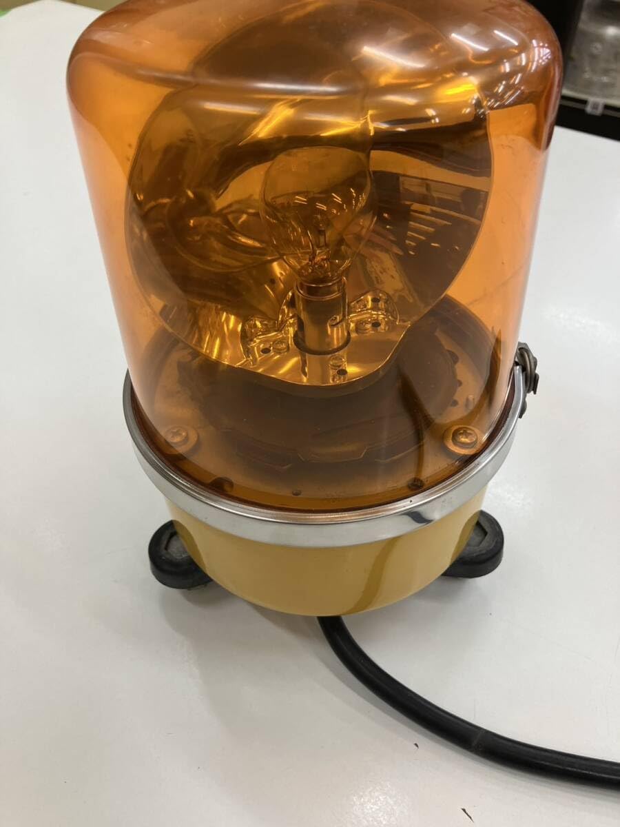 Amazon.co.jp: 中古品 (株)パトライト 中型回転灯 SKP-A型 SKP-110A 電 