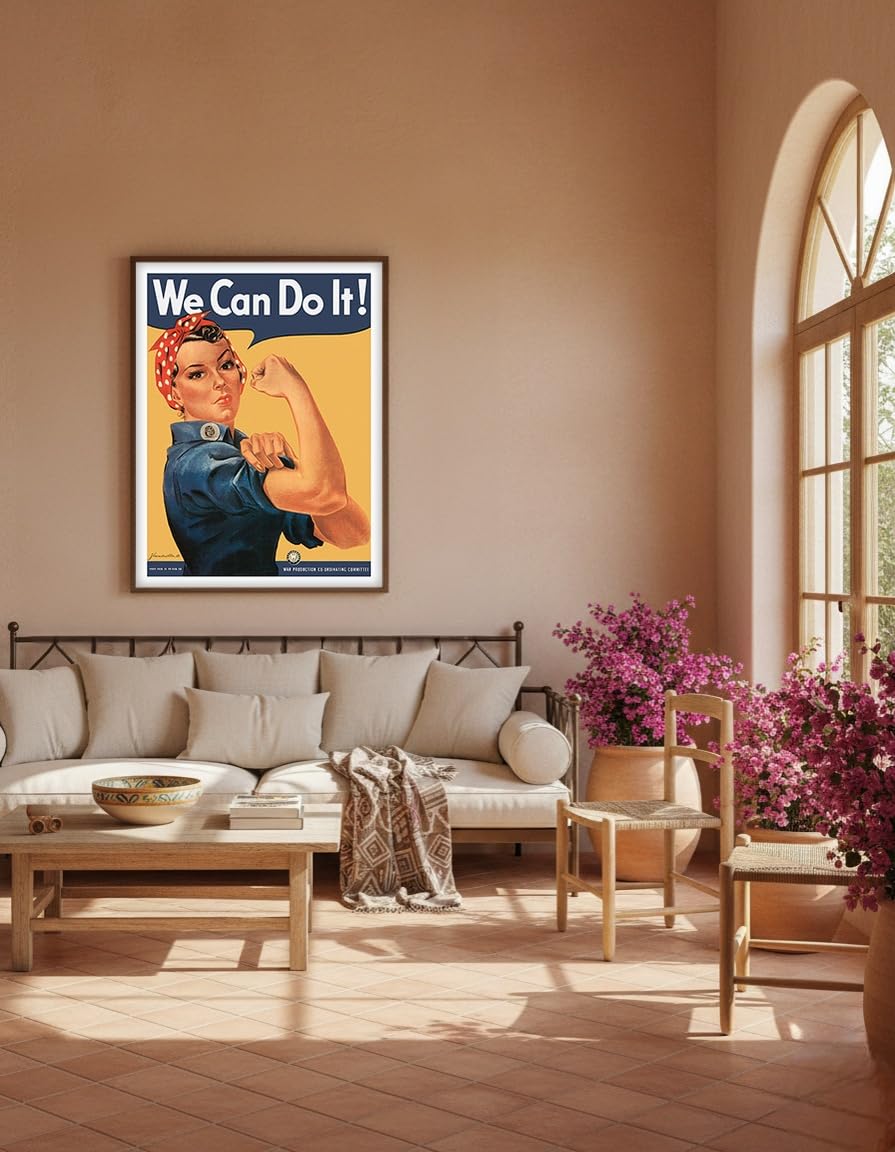 Amazon.com: We Can Do It - Rosie the Riveter - Vintage War Poster