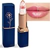 Crystal Jelly Colour-Changing Lipstick - Long-Lasting Moisturizing Balm for Cracked Lips, Clear Hydrating Formula, Gift for Women