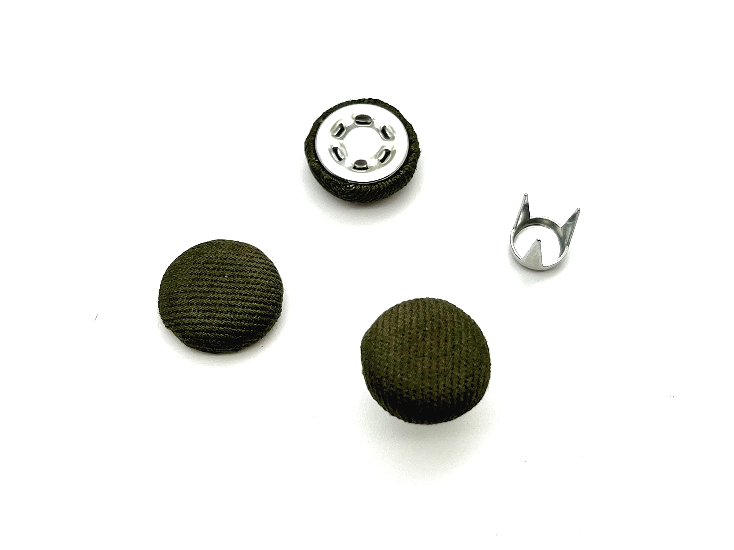 3dancraftit 5/8" / 16mm Baseball Cap Trucker Cap Button top Hat Button Replacement Repair Making Supplies H155N โ image 1