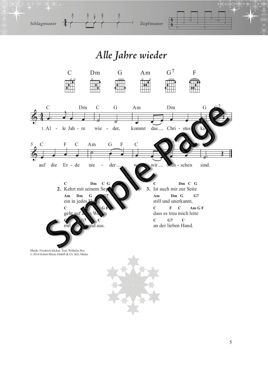 Das Weihnachtsliederbuch für Alt und Jung: 100 leicht arrangierte Weihnachtslieder für Gesang und Gitarre - Erweiterte Neuausgabe. Gesang und Gitarre. Liederbuch. (Liederbücher für Alt und Jung)