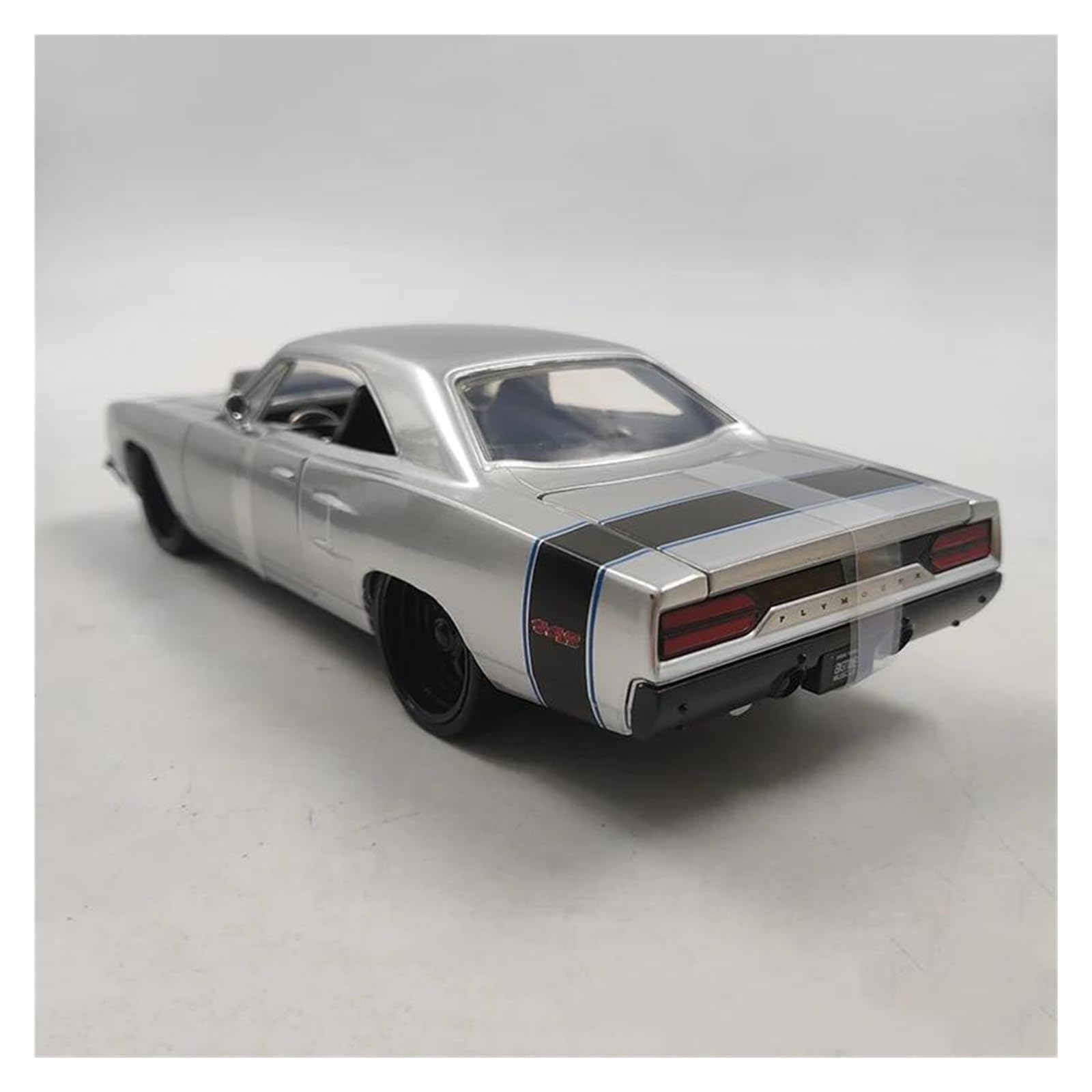Metallo Scala Replica 1 24 Per Plymouth Muscle Sports Car Model Diecast In Metallo Veicolo Giocattolo Fan Per Adulti Souvenir Da Collezione