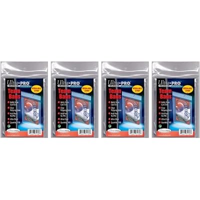 400 Ultra Pro Standard Team Bags 4 Packs of 100 New Team Set Lot Value Pack