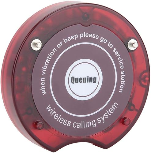 Miniatura 2 de Sistema de localización de llamadas en cola de invitados, 10 unidades/paquete de receptor de clientes de larga distancia, reemplazo de posavasos