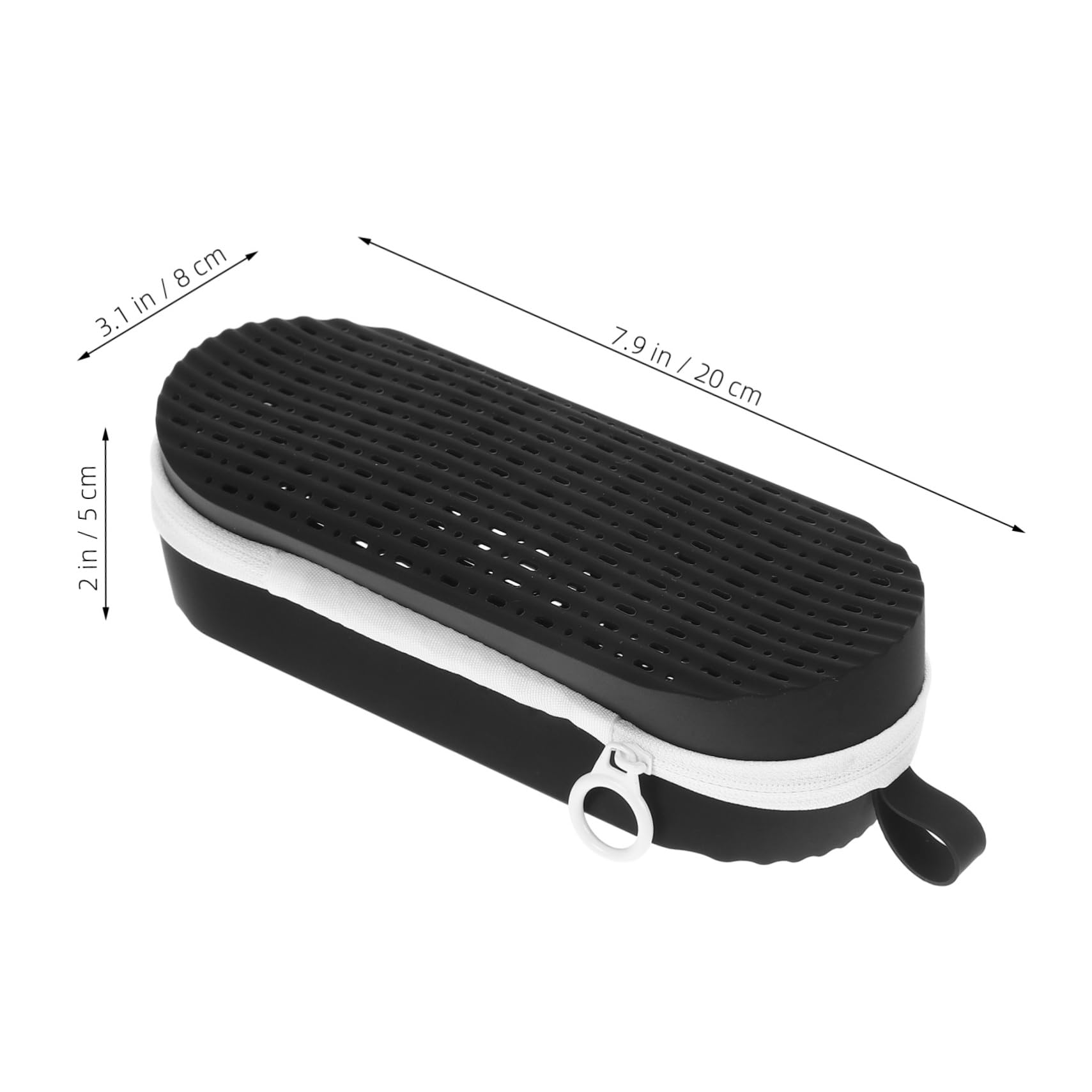 Yardwe 2 Stück Schwimmbrillen Aufbewahrungsbox Schwimmbrillen Etui Aufbewahrungsboxen Silikon en Abflussloch Brillenboxen Silikon Brillenetuis