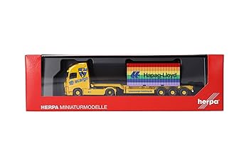 Amazon.co.jp: herpa Volvo FH Gl. XL 2020 コンテナ セミ