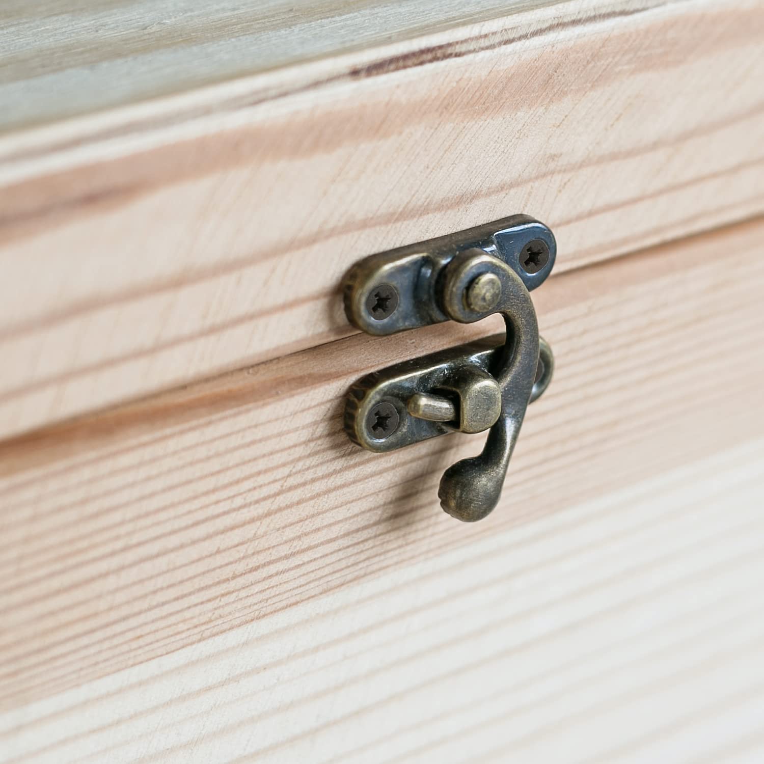 Chiusura Metallica Vintage Per Regali - Bronzo, 27x32 Mm, Per Scatole E Diari - Foto 4