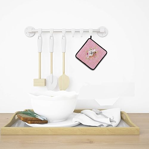 Miniatura 3 de Caroline's Treasures CK4240PTHD - Juego de soportes para ollas de cocina resistentes al calor, juego de almohadillas calientes para horno, para