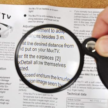 5X Mini Magnifying Glass Folding Handheld Magnifier, Pocket Jewelry Loupe