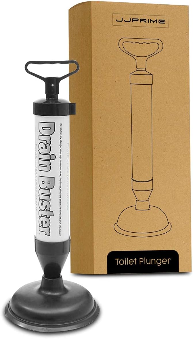 Toilet Plunger Unblocker, Toilet Clog Remover, Handheld