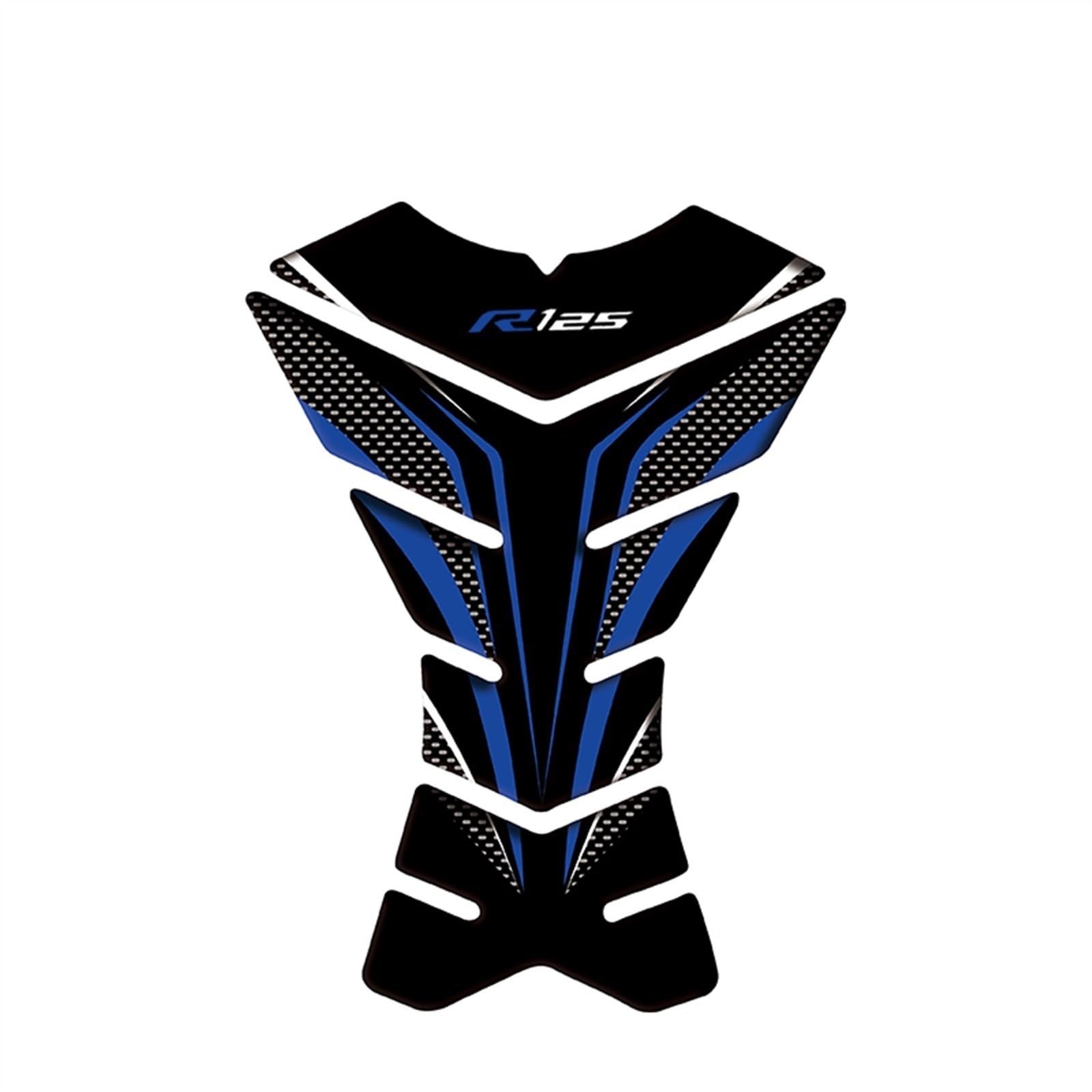Protector de depósito para Yamaha YZF R125 que elimina los arañazos del tanque de gasolina 6