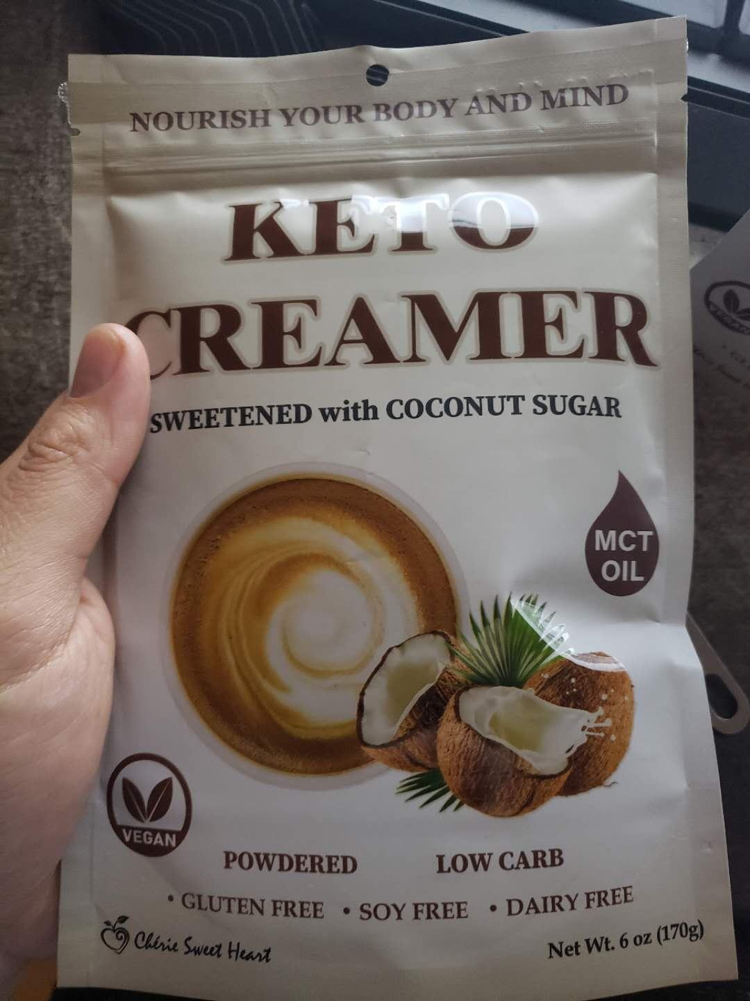 Cherie Sweet Heart Keto Creamer With MCT Oil, Sweetened