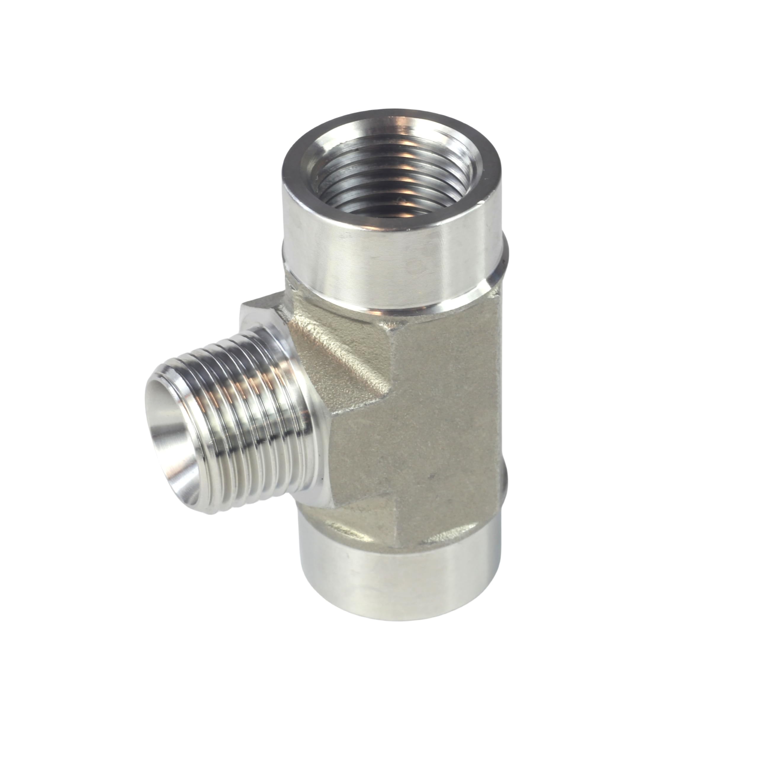 HFS(R) 304 Stainless Steel Forged Pipe Fitting NPT Tee, 1/2