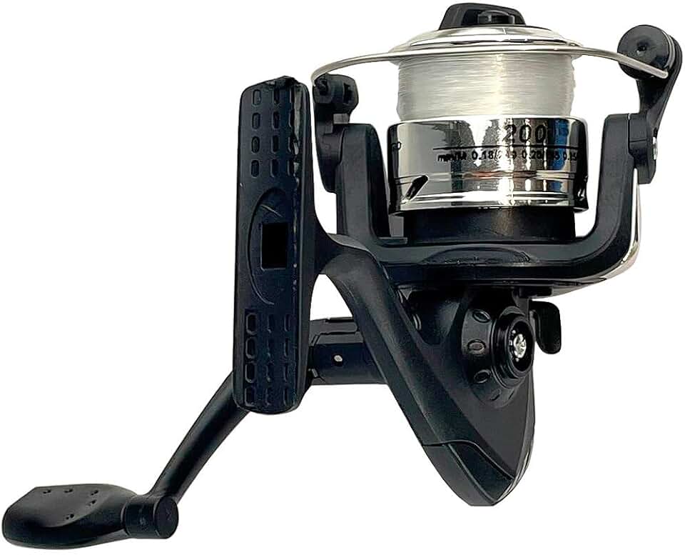 Molinete De Pesca Lorben 200 Ultra Light Pequeno Já Com Linha