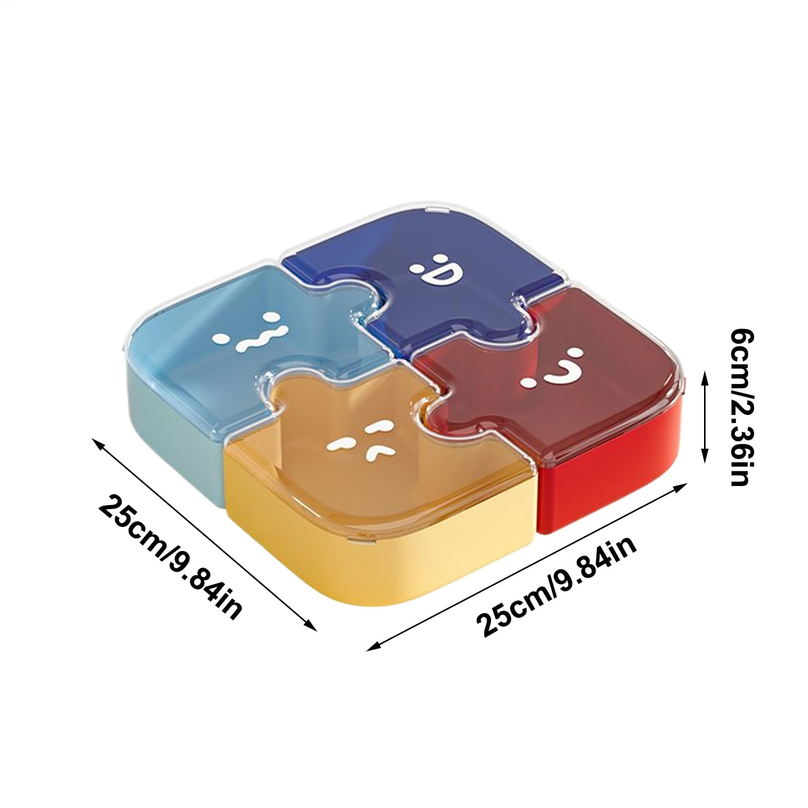 Generisch Puzzle amovible à 4 compartiments pour