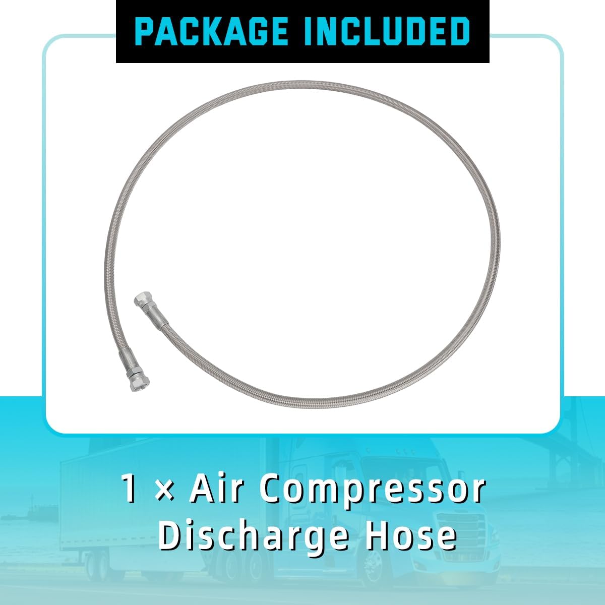 AUTOVIC Air Compressor Discharge Hose 84" Length, Replacement for A1211593084, 462284, 21438, 142584, HE1680