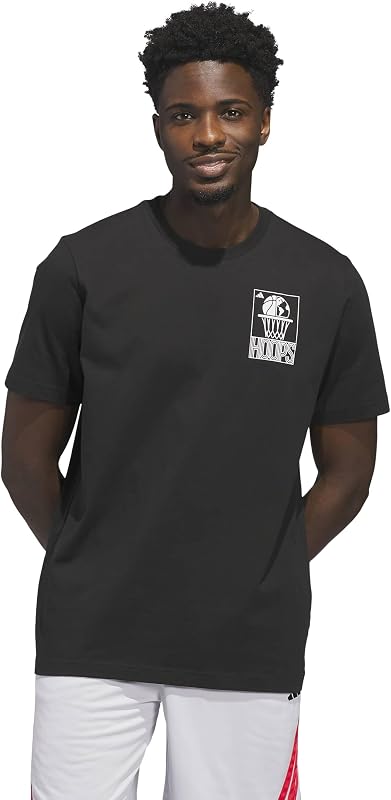 remera gráfica World Wide Hoops para hombre