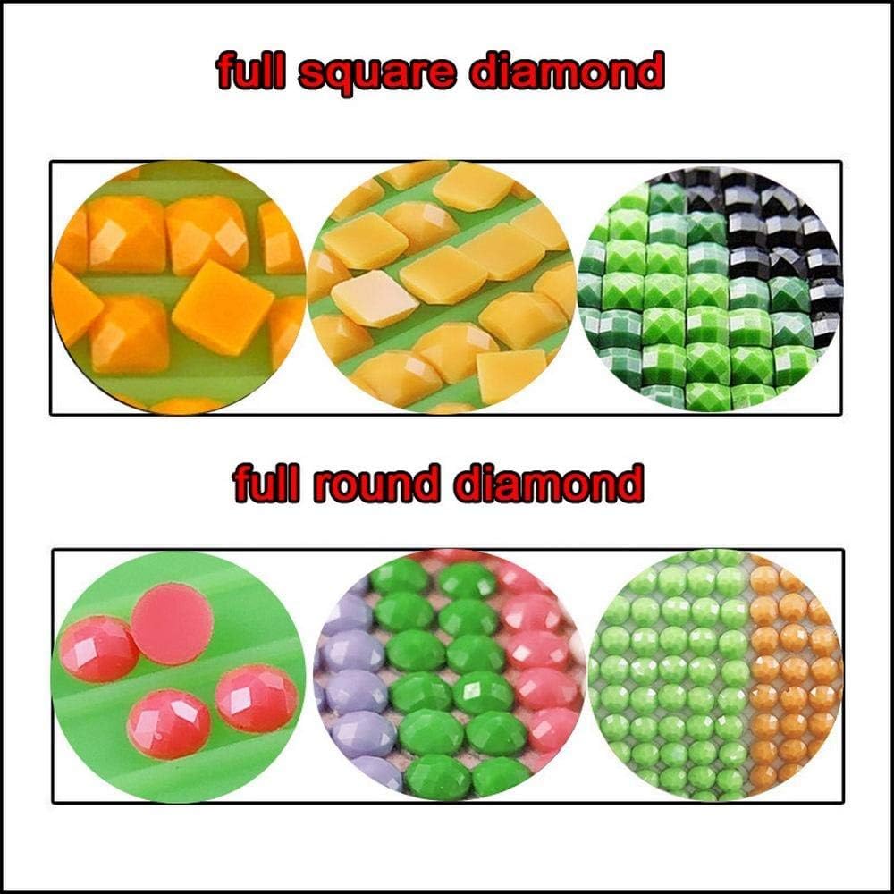Diamond Painting Diamant Malerei Kits Home Dekoration Geschenk für Erwachsene Kinder 5D DIY Full Drill Set Malen nach Zahlen Strass Stickerei Roter Bus der Tower Bridge,Quadrat Bohrer,200X100cm