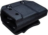 Vista 32 de POLE.CRAFT IWB/OWB - Funda para cargador Kydex - Mag Carrier se adapta a: 0.354 in .40 Double Stack/0.354 in .40 Single Stack - P365 1911 Glock 19
