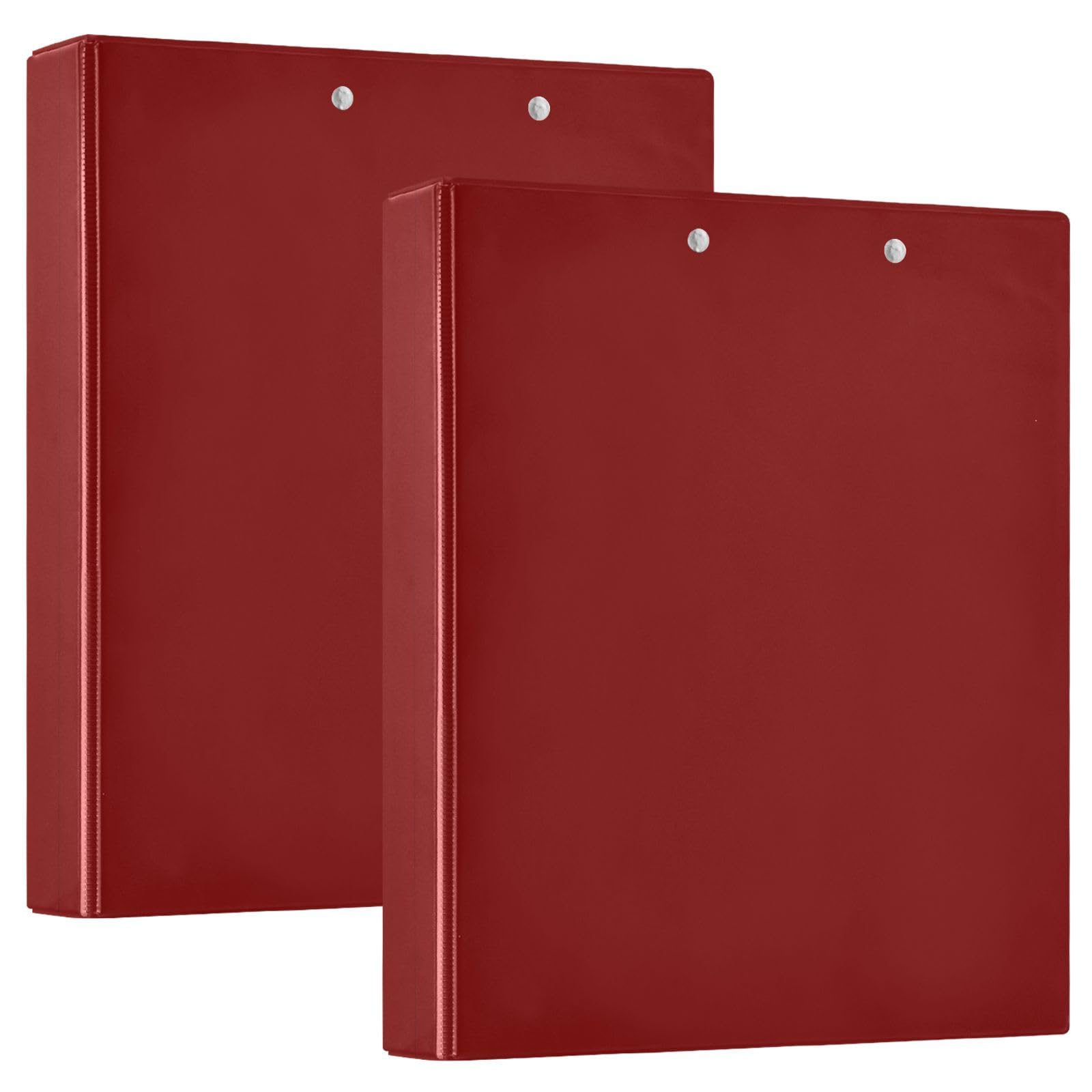 Raccoglitore a 3 anelli stampato, raccoglitore ad anelli a D con tasche, raccoglitore decorativo per scuola, università o ufficio, marrone, taglia unica ex2
