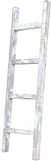 BARNWOODUSA Rustic Decorative Ladder - 100% Up-cylced Reclaimed Wood (48...