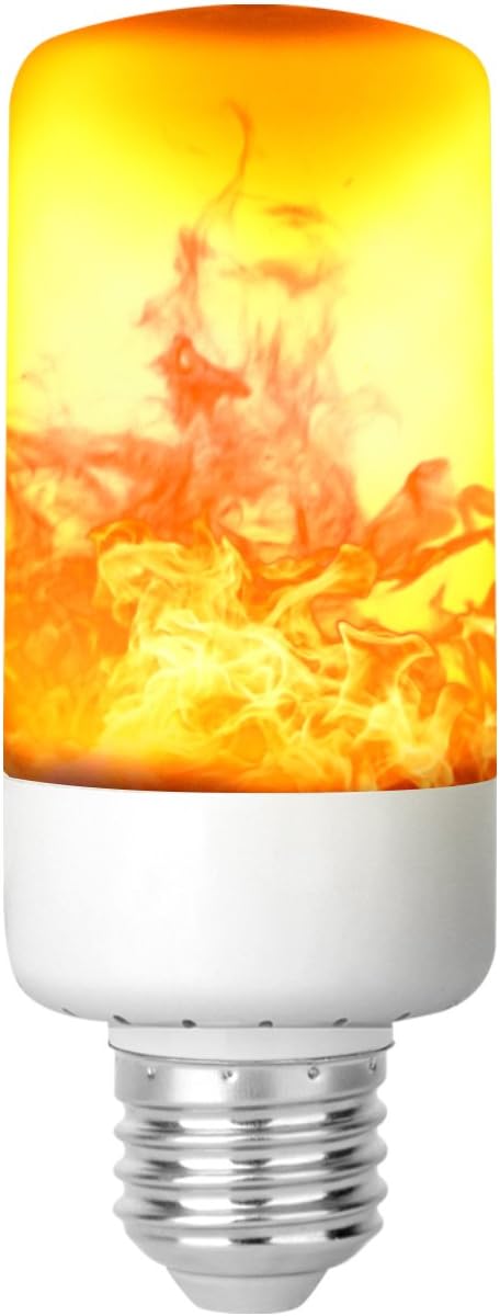 StarLights LED Flickering Flame Effect Light Bulb for Atmospheric Decorative Lighting, with Standard E26 Base