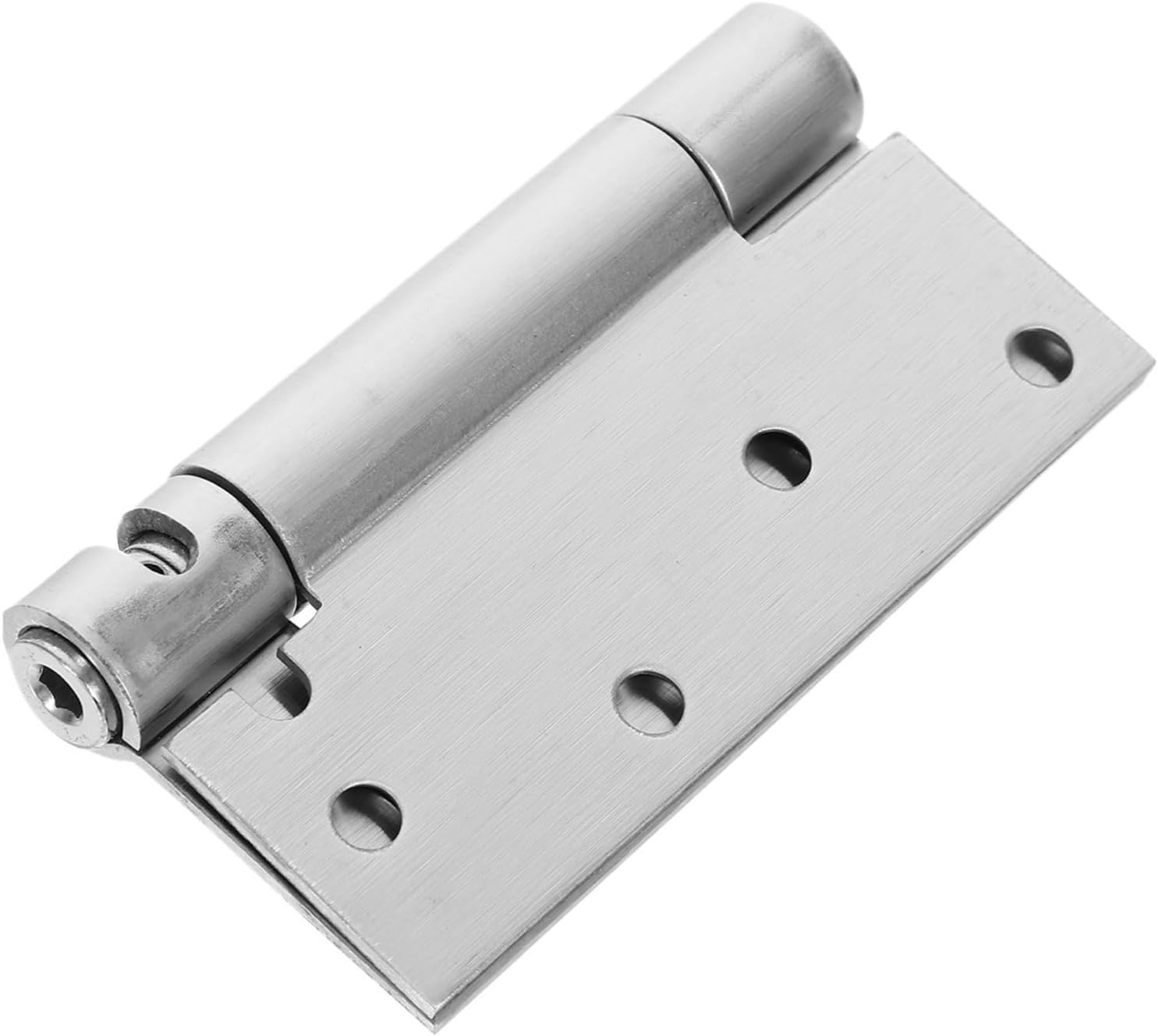 1Set Self Closing Door Heavy Duty Stainless Steel Screen Wood Hinges Mute Automatic Hardware