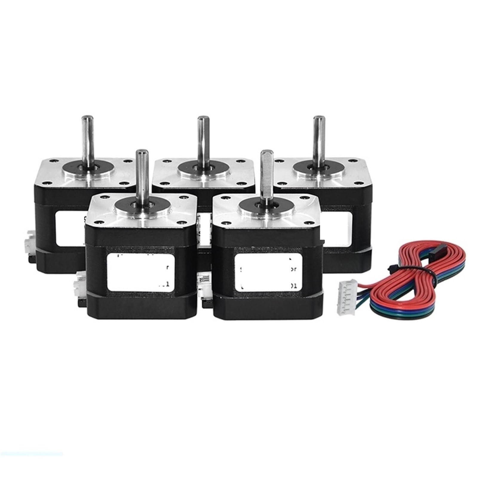 Motore passo-passo ibrido 42 a 2 fasi NEMA 17 17HS4401S a 4 conduttori per motore driver stampante 3D(5PCS)
