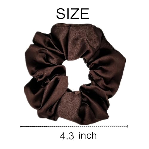 Miniatura 6 de 12 ligas suaves de seda satinada para el cabello, bandas para el cabello de moda, cuerdas elásticas para coletas, accesorios para el cabello para