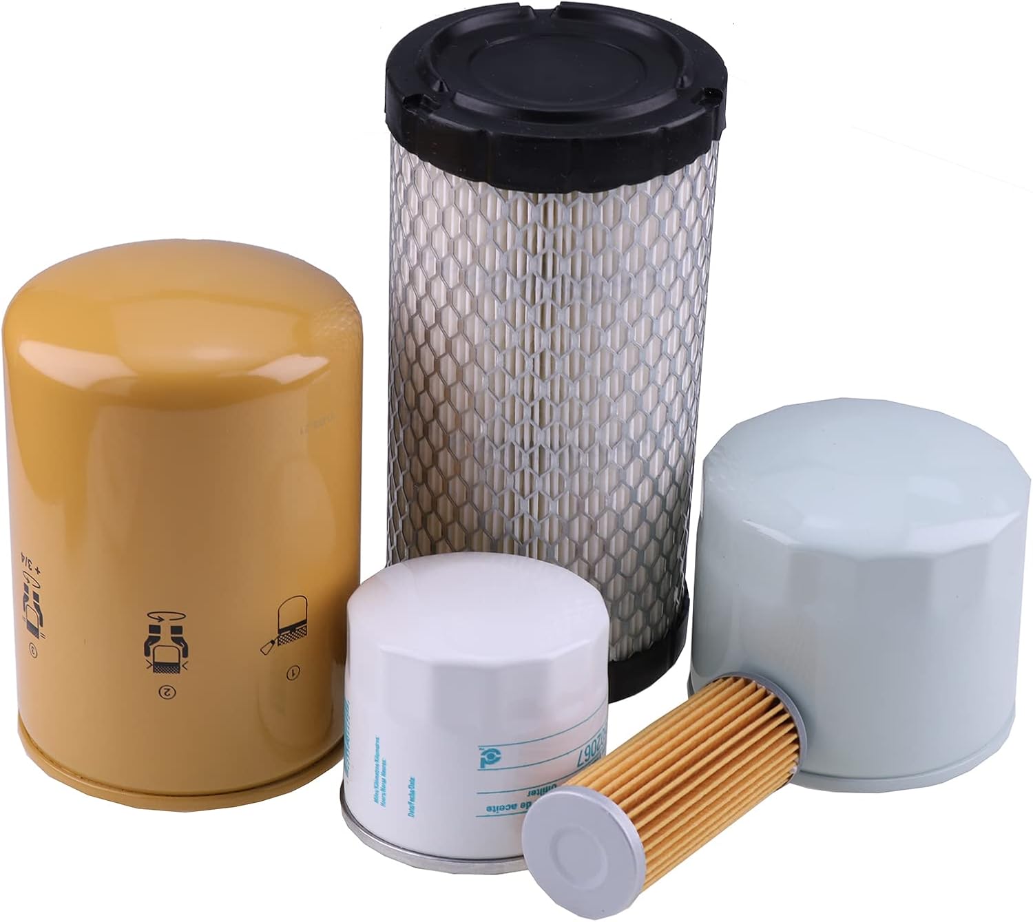 Solarhome Maintenance Filter Kit 11930535150 40358122 40049450 40195621 40220109 Compatible with LS Tractor MT125