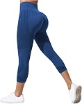 3D Compression AntiCellulite Leggings pour les femmes haute taille Butt Lifting Yoga Capri Pantalons entraînement Tummycontrol