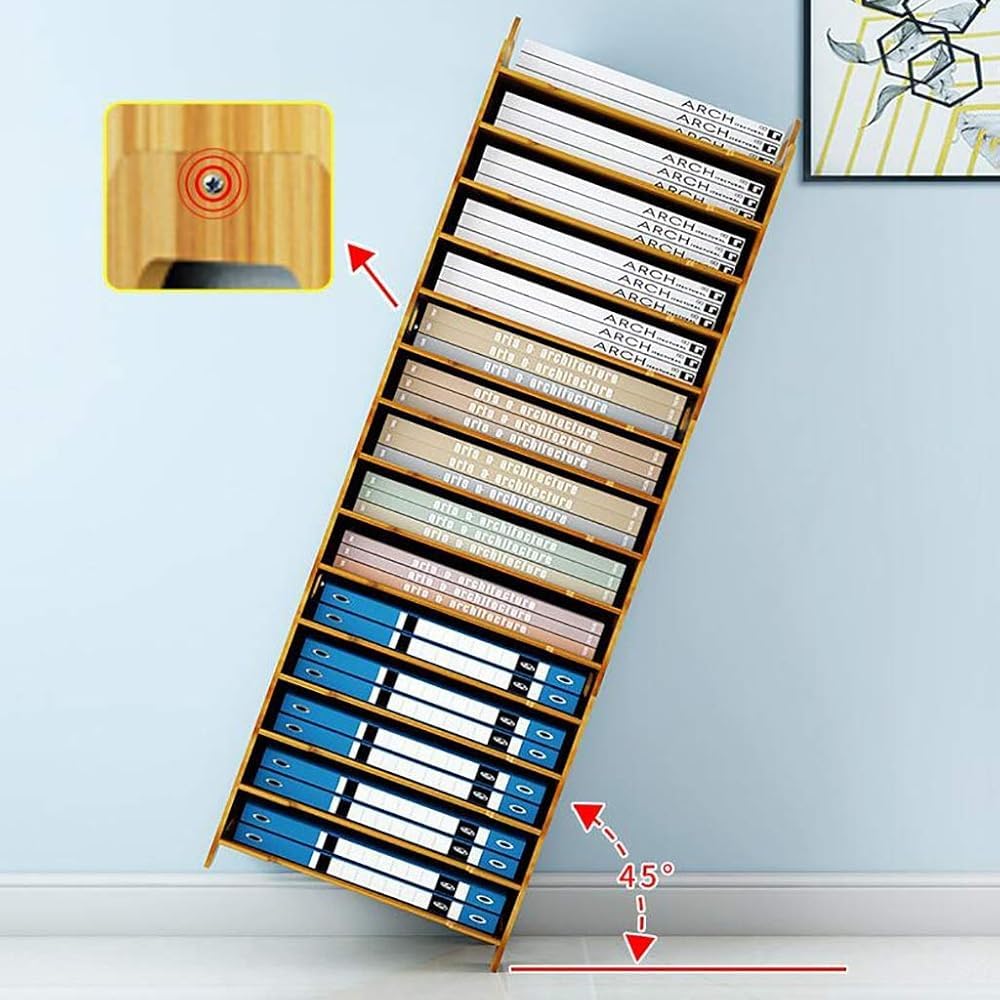 le File A4 MultiLayer Sto Box Desk File Rack impilabile Cartella SorterEfficiente Documenti Sto Solut per la casa &