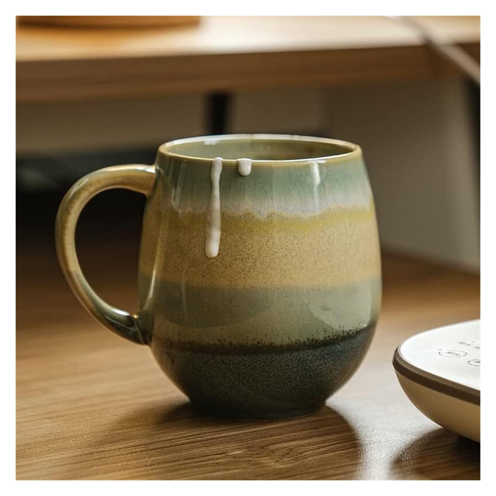 Kubek 520 Ml, Prosty, Biurowy, Ceramiczny Kubek Do Kawy, Kubek Do Mleka, Kubek Owsiany, Kubek Do Wody, Kubek Do Herbaty/Pink