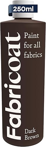 FabriCoat - Pintura de tela oscura para restaurar o cambiar el color de sofás, sillas, tapicería, muebles suaves, interiores de automóviles, ropa y