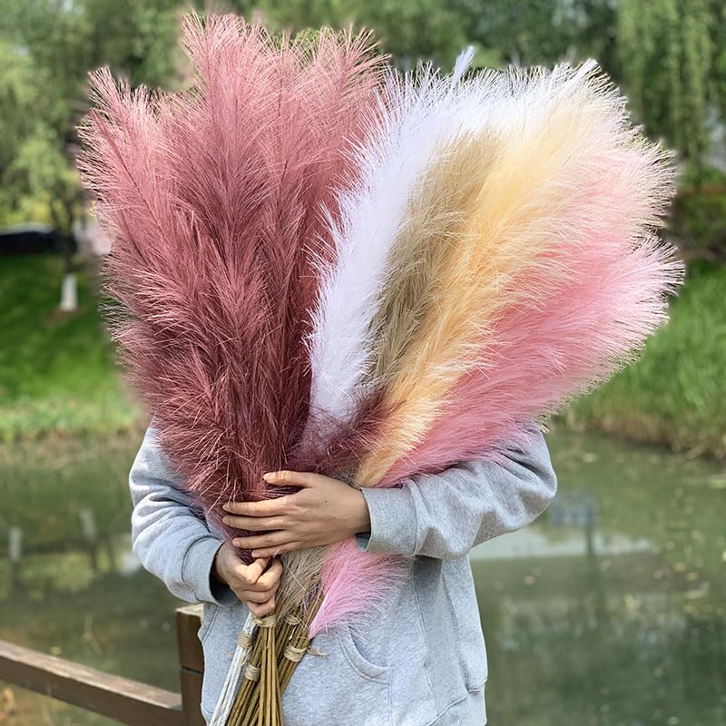 Pampas Grass Artificial Grande 1pc 120cm miniatura 2
