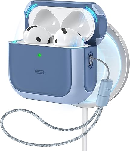 Miniatura 16 de ESR Funda para AirPods Pro 3, compatible con AirPods Pro de 3ª generación (2025), compatible con MagSafe, cubierta de protección completa contra