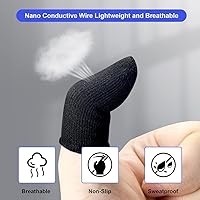 Vista 3 de Mikirini 13 in 1 Mobile Gaming Controller Compatible with PUBG/Knives Out/Call of Duty, Cell Phone Game L1R1 Triggers Shooter for iPhone and Android