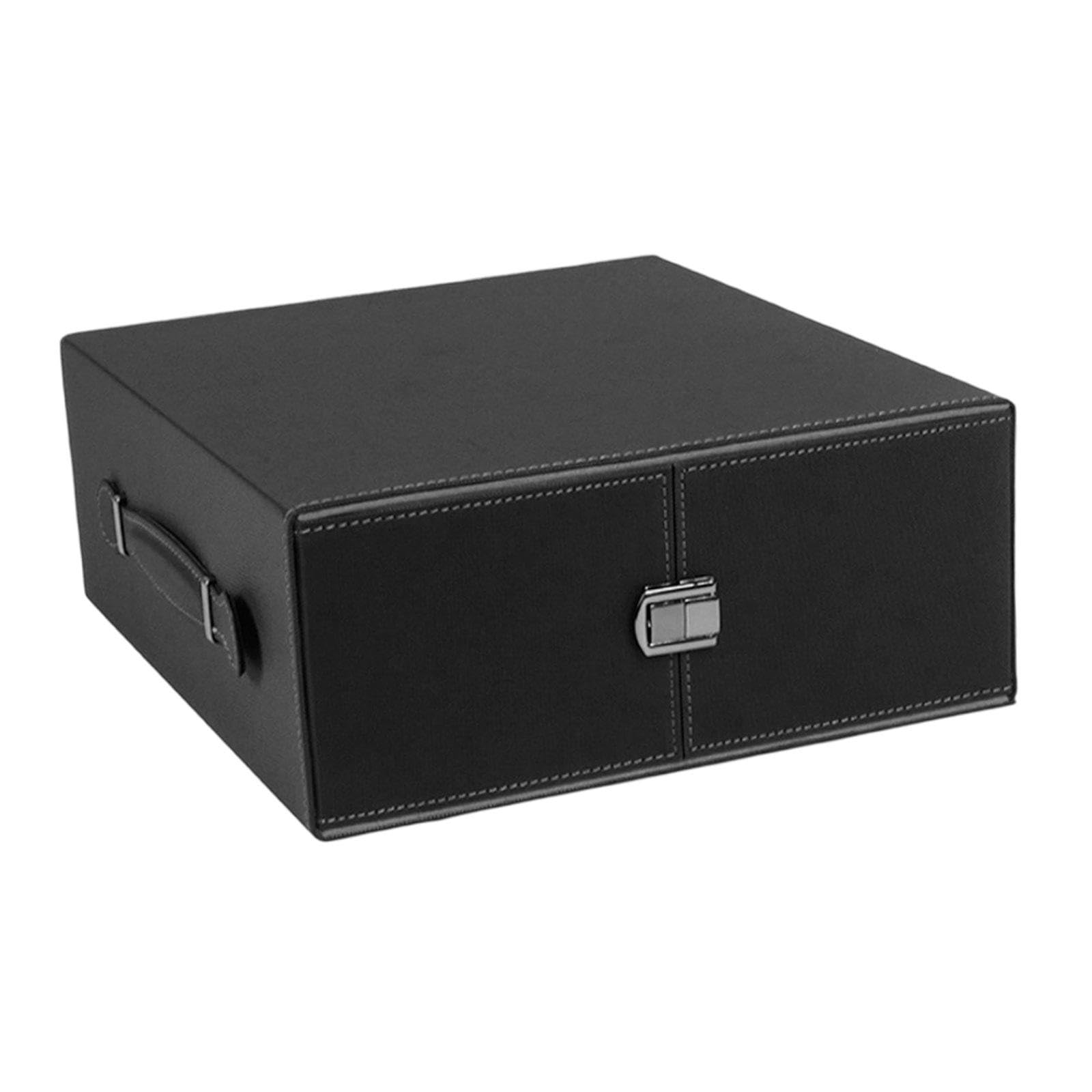 Oshhni Étui Organisateur Carte Échange Deck Coffret Jeu Collection Protection Pu Cuir Fonction Portable Adapté pour Organisation Familiale Loisirs Exposition, Gris
