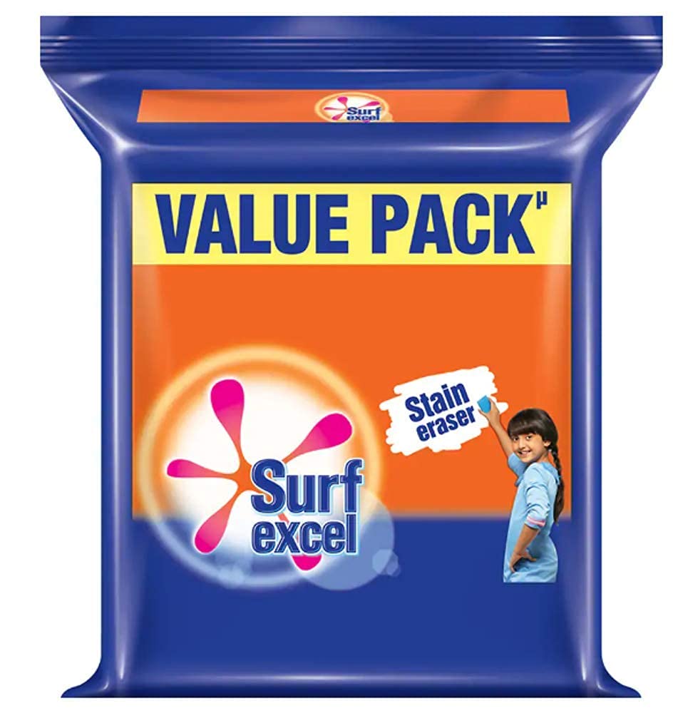 Soap Surf Excel Detergent Soap Bar stain eraser value pack (4 x 200gm)