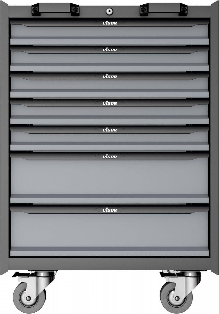 Vigor V6000-019 Workshop Trolley for Cabinet Wall System, 676 mm