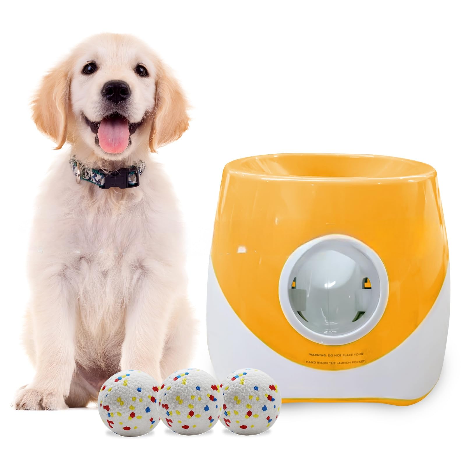 Lanceur de balles automatique pour chien pour occuper votre animal seul